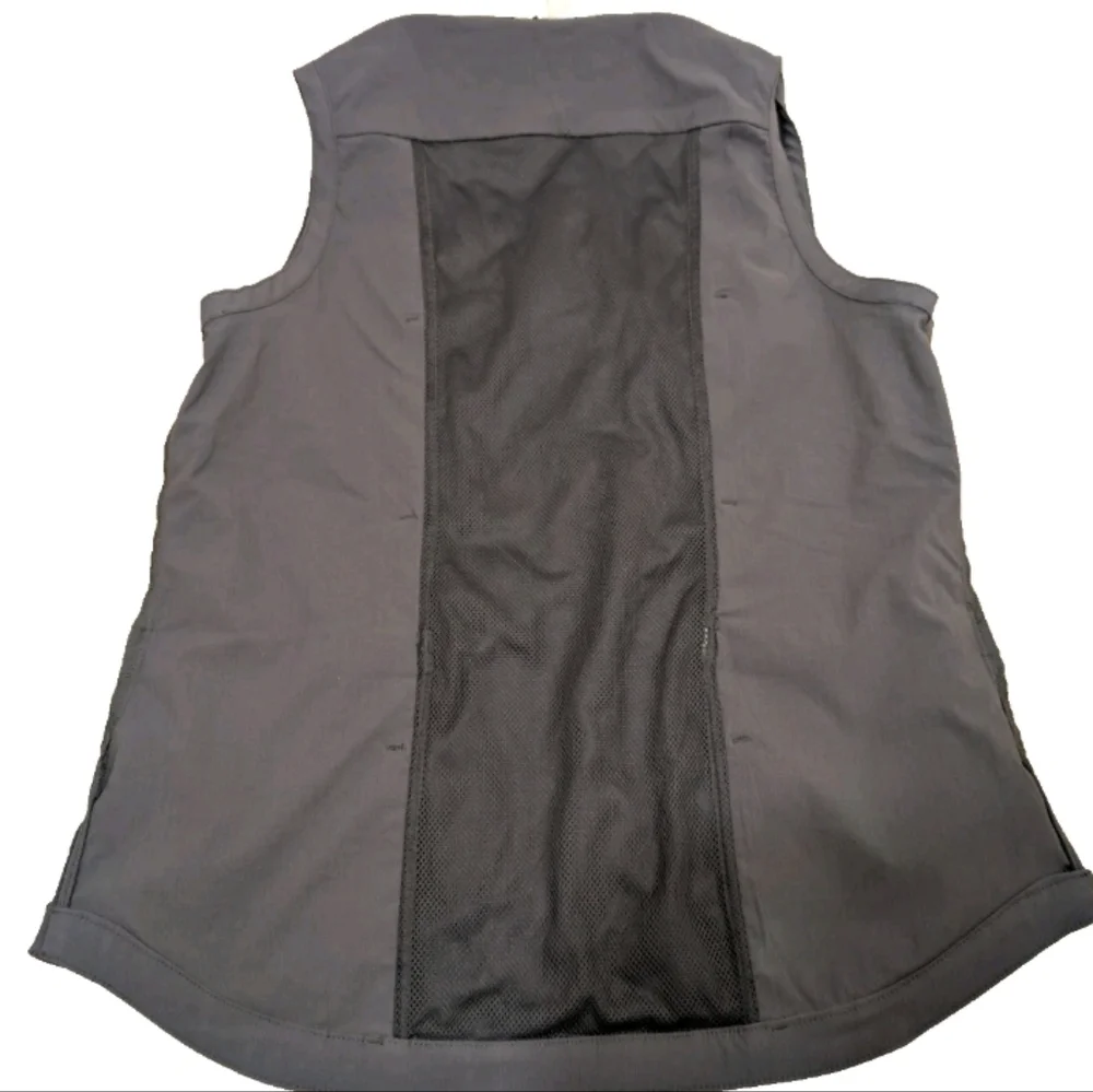 Duluth Trading Heirloom Gardening Vest Size S NWT Women's Steel Blue NWT - Picture 2 of 8